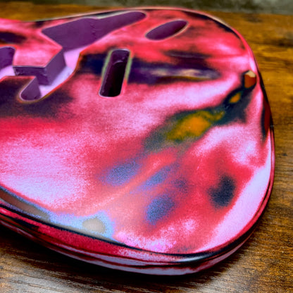 Warmtone Custom Guitars Strat Guitar Body Relic "Purple Madness”