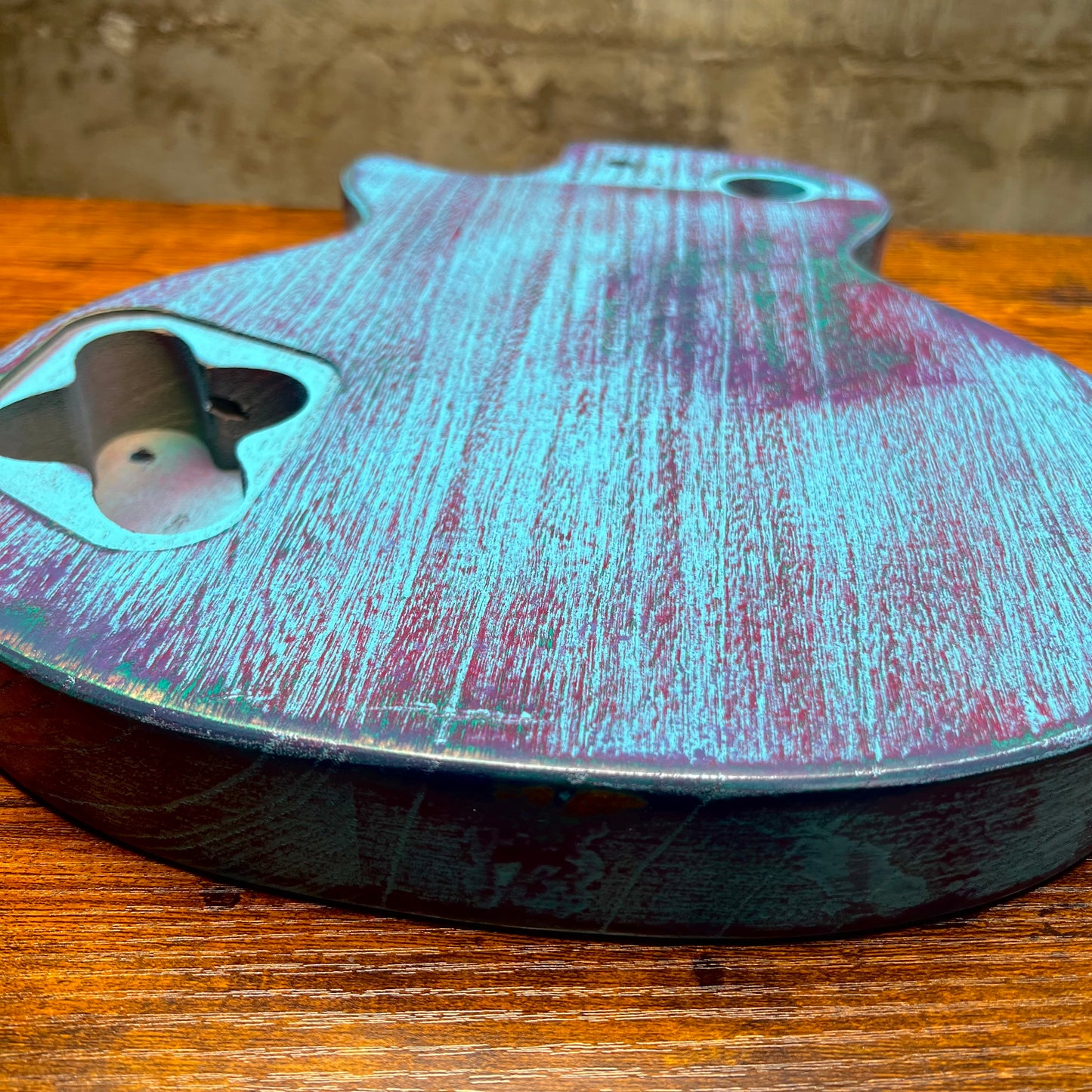 Warmtone CG  LP Style Guitar Body Relic "Old House” 2.4lbs