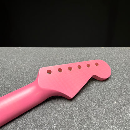Warmoth Jazzmaster/ Flamed Maple Body & Neck “Pink Set”