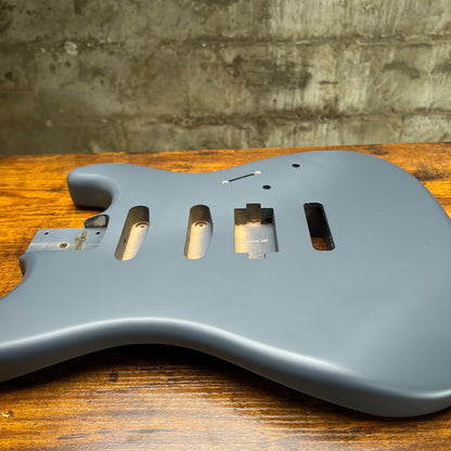 Warmtone Custom Guitars HSS Strat Guitar Body “Slate Grey”
