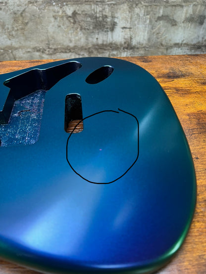 Warmtone CG HHH Strat Body “Blue Green Purple Color Shift”