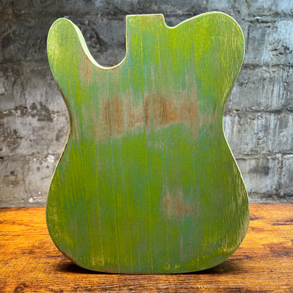 Warmtone CG Relic Tele Guitar “Satin Apple” Nitro 2.3lbs