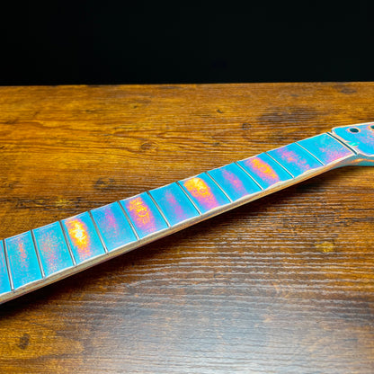Alder Tele Body-Flamed Maple Neck “Fire Set” Relic Nitro