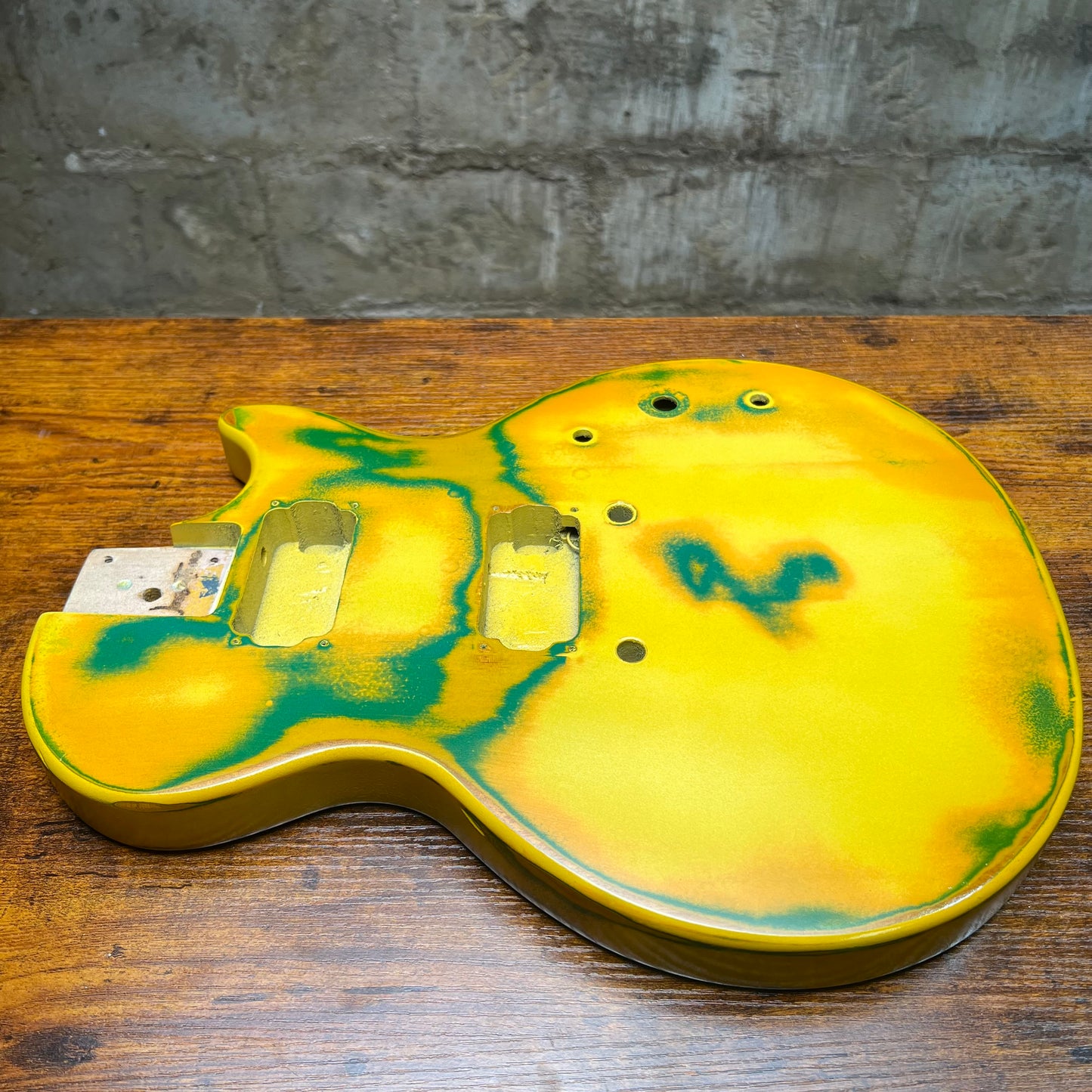 Warmtone CG LP Guitar Body Relic "Sunrise” Nitro 3.7lbs