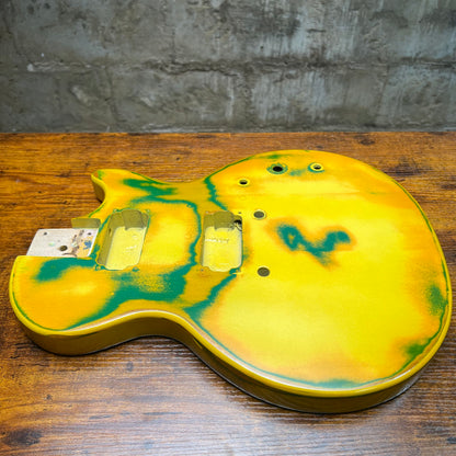 Warmtone CG LP Guitar Body Relic "Sunrise” Nitro 3.7lbs