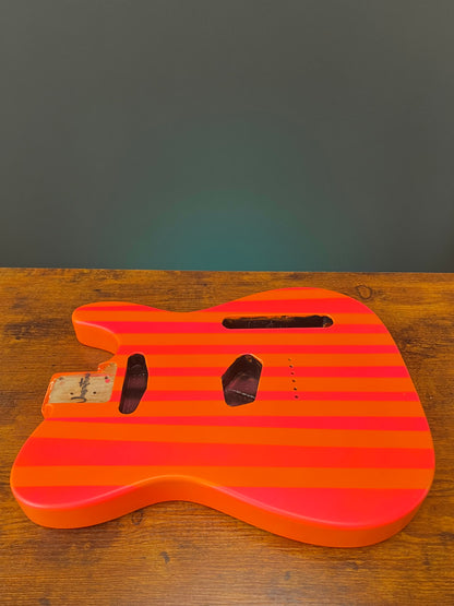 Warmtone Custom Guitars Tele Style Guitar Body “Referee”