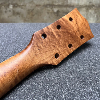 Roasted Flamed Maple 24.75 Scale length Conversion Neck #36