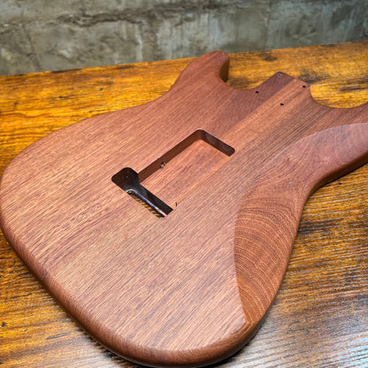 Warmtone Custom Guitars Strat Guitar Body “Purple Swirl” Resin Pour