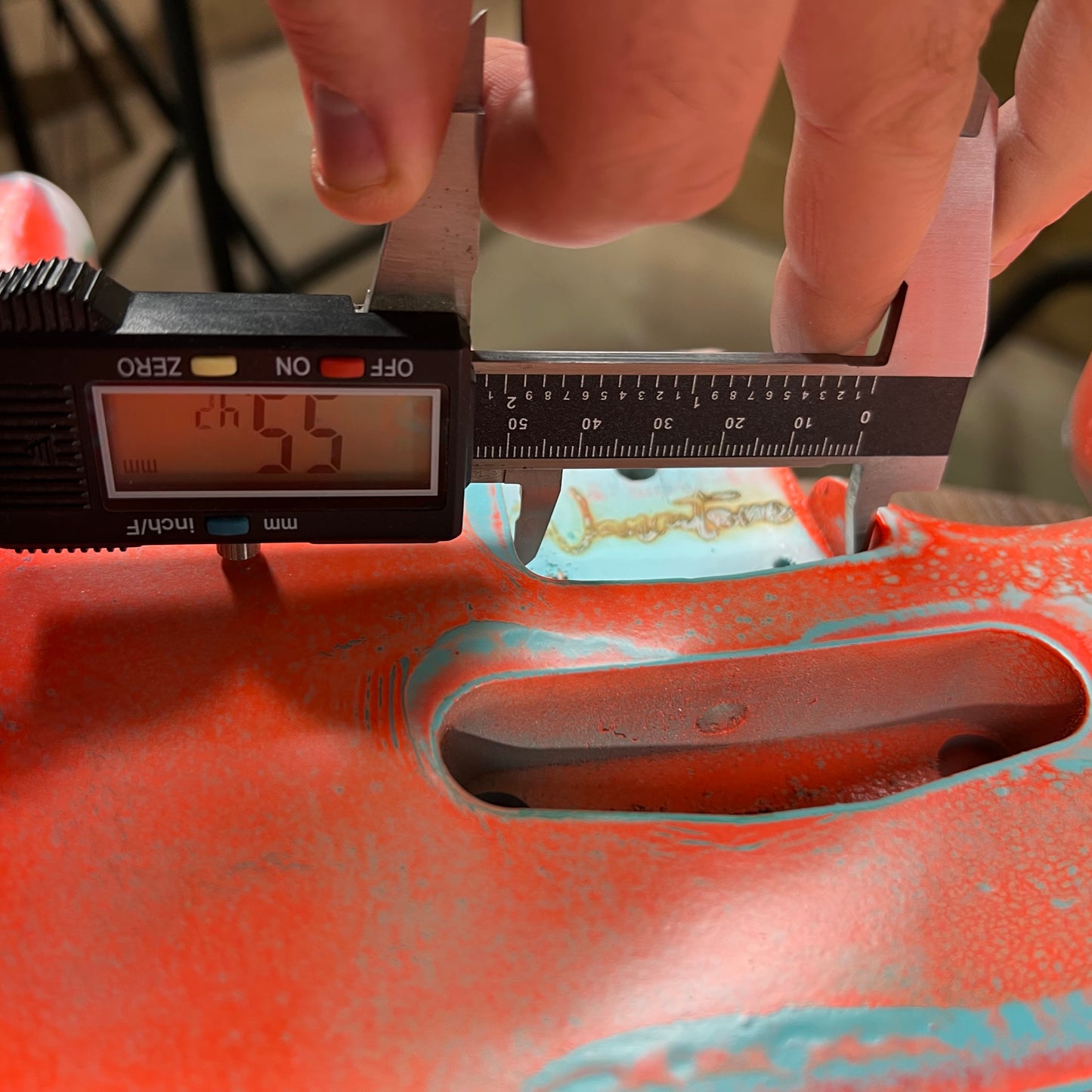 Warmtone Custom Guitars Strat Guitar Body “Bahamas Relic”