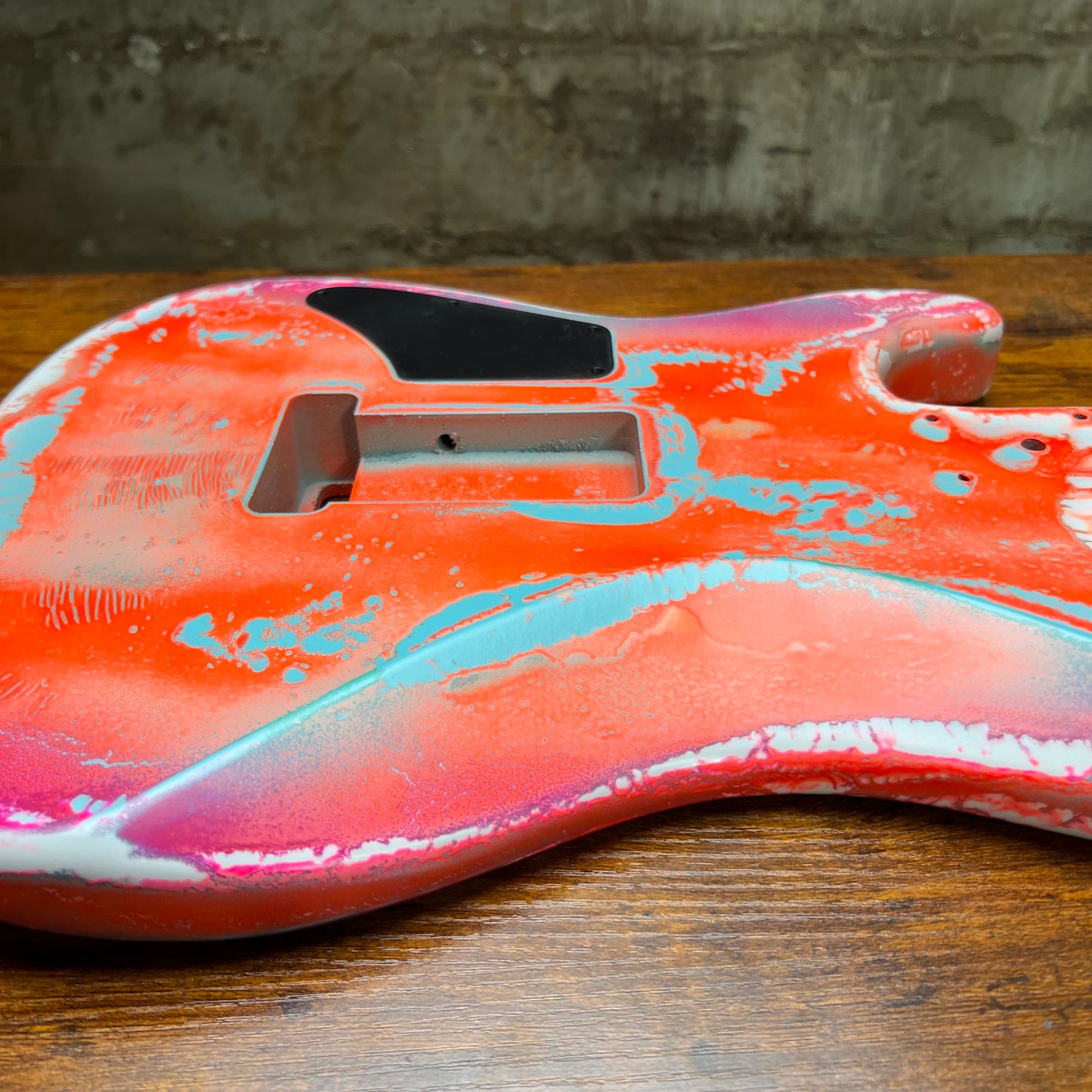 Warmtone Custom Guitars Strat Guitar Body “Bahamas Relic”