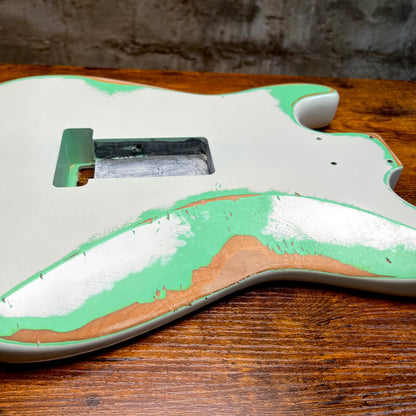 Warmtone Custom Guitars Strat Guitar Body “Design Relic” Nitro