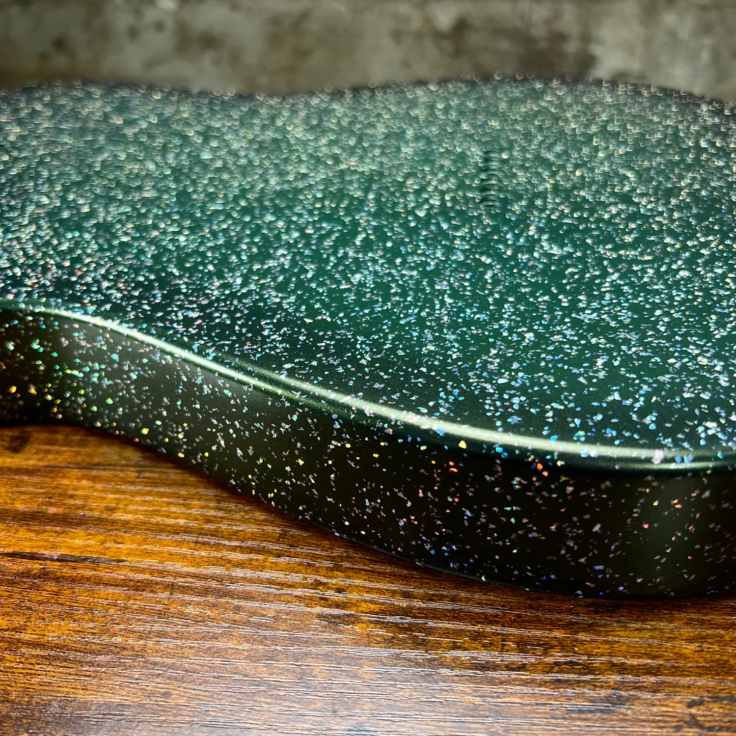 Warmtone Custom Guitars Telecaster Guitar Body "Olive Sparkle"