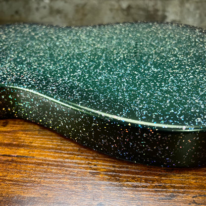 Warmtone Custom Guitars Telecaster Guitar Body "Olive Sparkle"