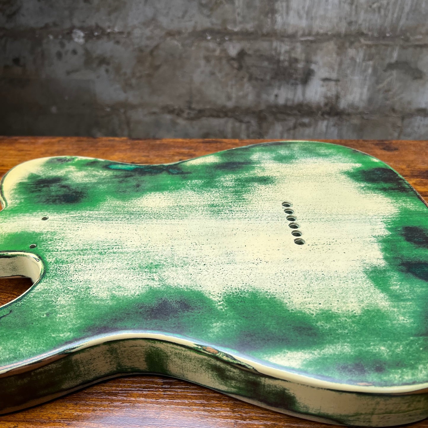 Warmtone CG Relic Tele Style Guitar Body “Luxury Relic ” Nitro