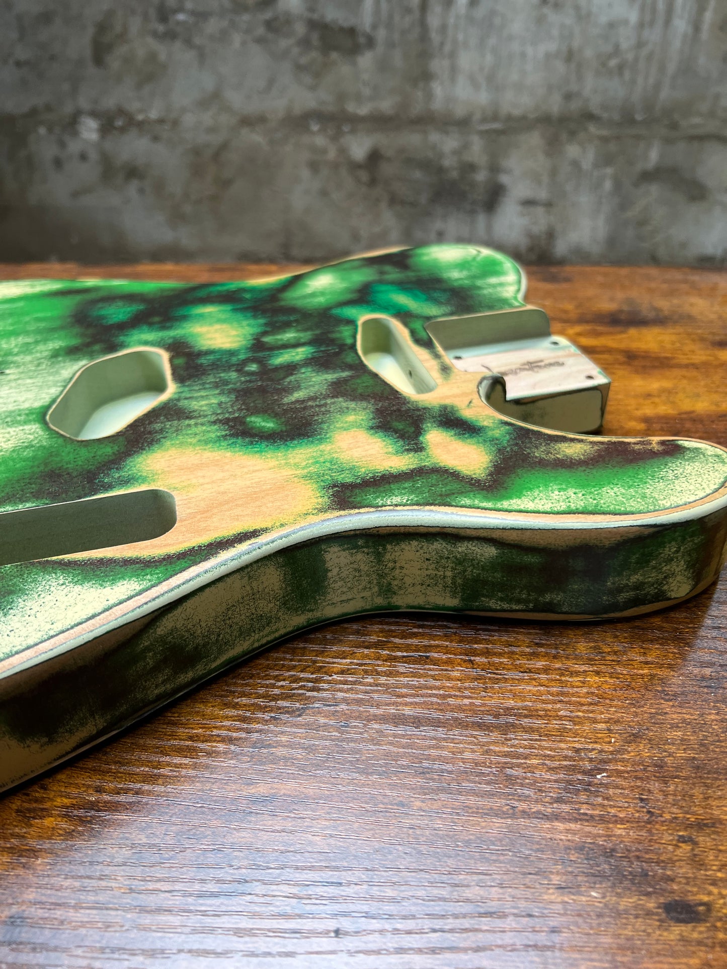 Warmtone CG Relic Tele Style Guitar Body “Luxury Relic ” Nitro