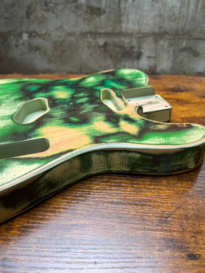 Warmtone CG Relic Tele Style Guitar Body “Luxury Relic ” Nitro