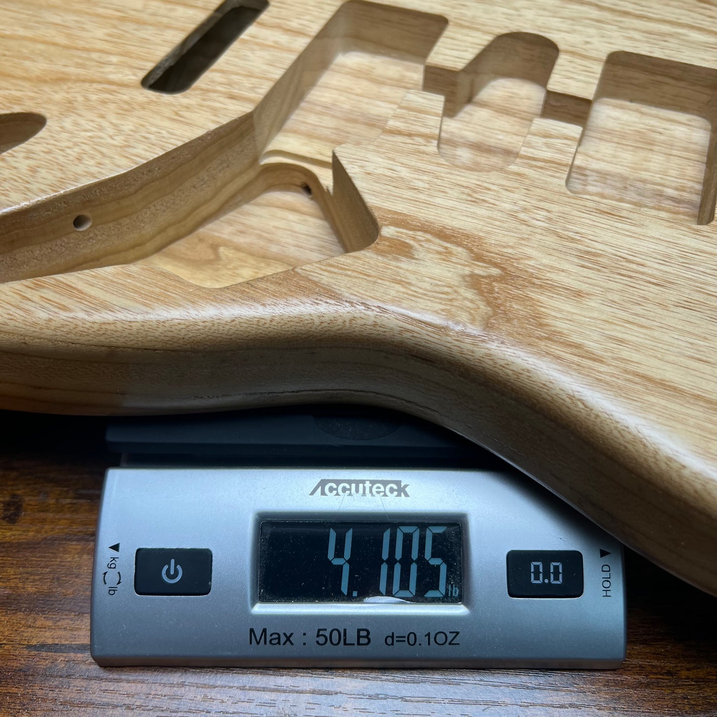 Warmtone CG St Style Guitar Body 2 Pc Swamp Ash “Natural” 4.3lbs B-Stock