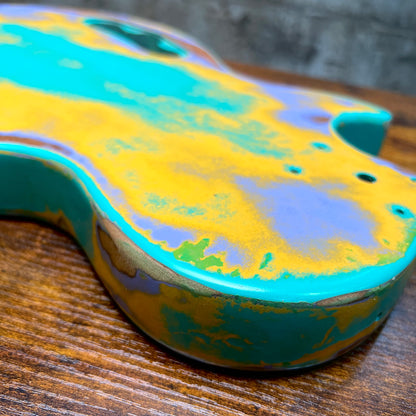 Warmtone CG  LP Guitar Body Relic "Funky” Nitro 3.3lbs