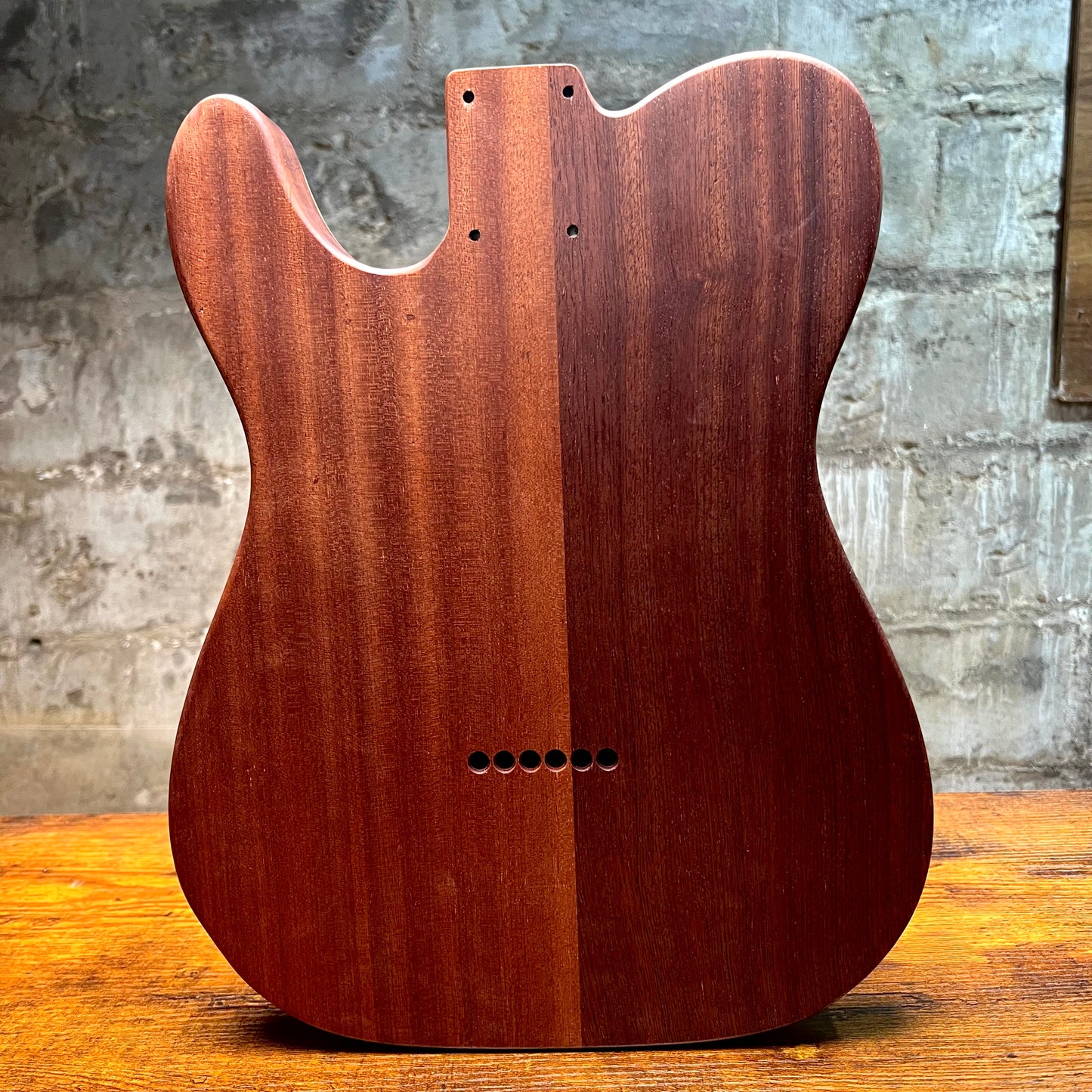 Warmtone Custom Guitars Burl Epoxy Resin Tele Body “Leopard”