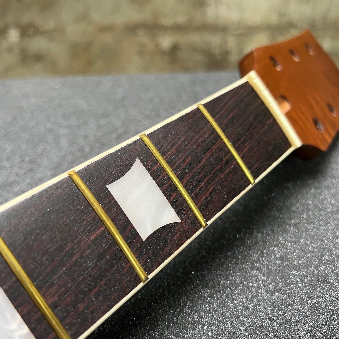 Roasted Flamed Maple 24.75 Scale length Conversion Neck #36