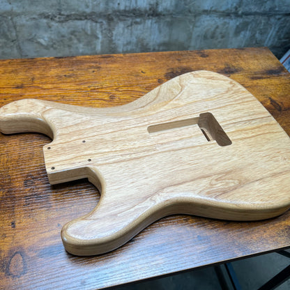 Warmtone CG St Style Guitar Body 2 Pc Swamp Ash “Natural” 4.3lbs B-Stock