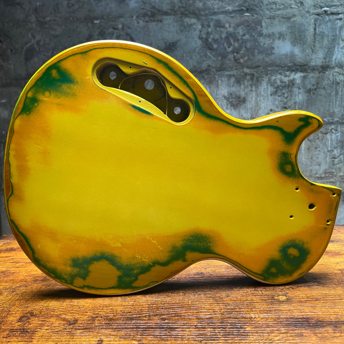 Warmtone CG LP Guitar Body Relic "Sunrise” Nitro 3.7lbs