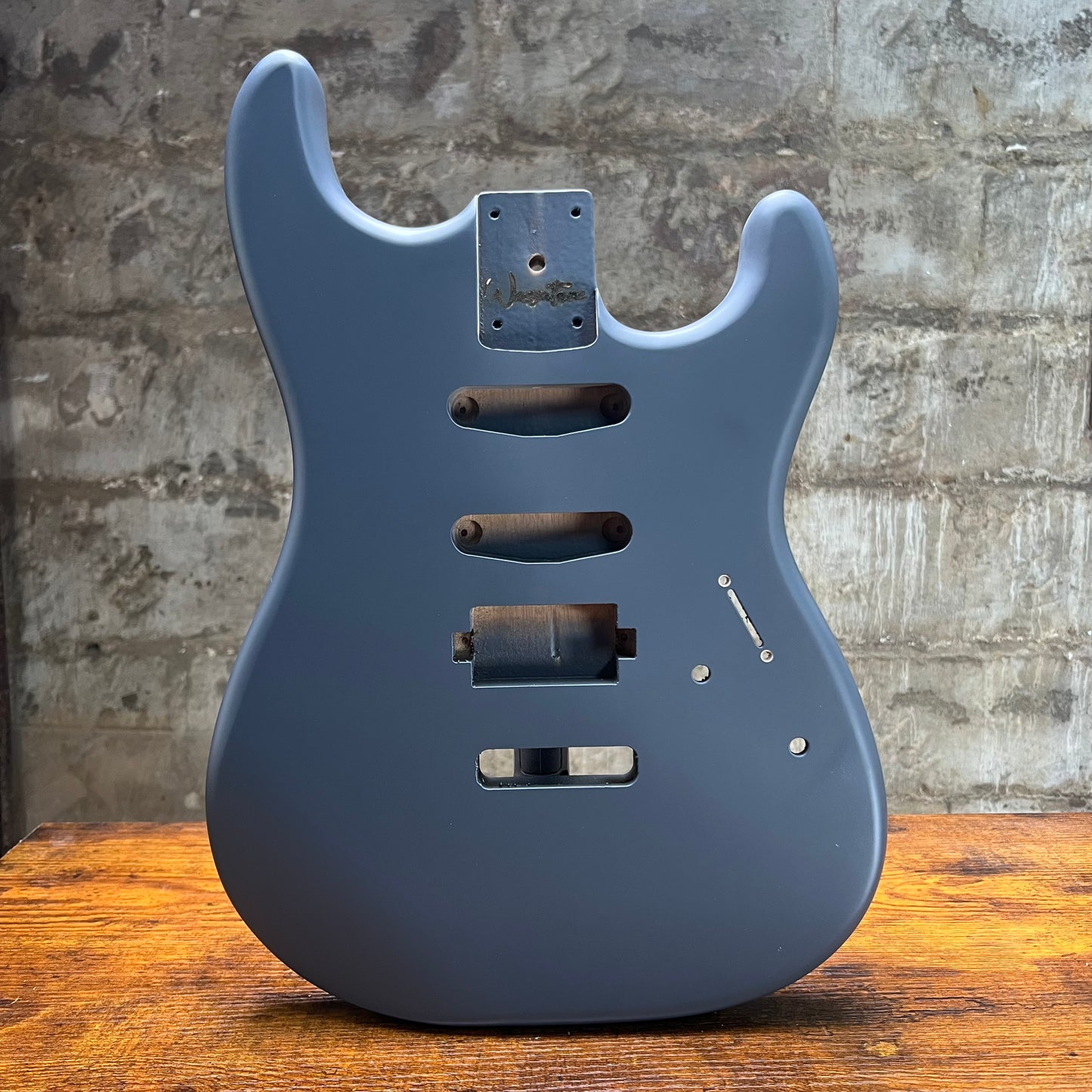 Warmtone Custom Guitars HSS Strat Guitar Body “Slate Grey”