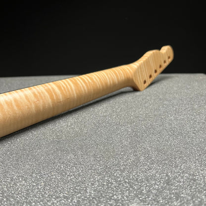 Flamed Maple Tele Style Neck /Ebony Stainless Frets #38