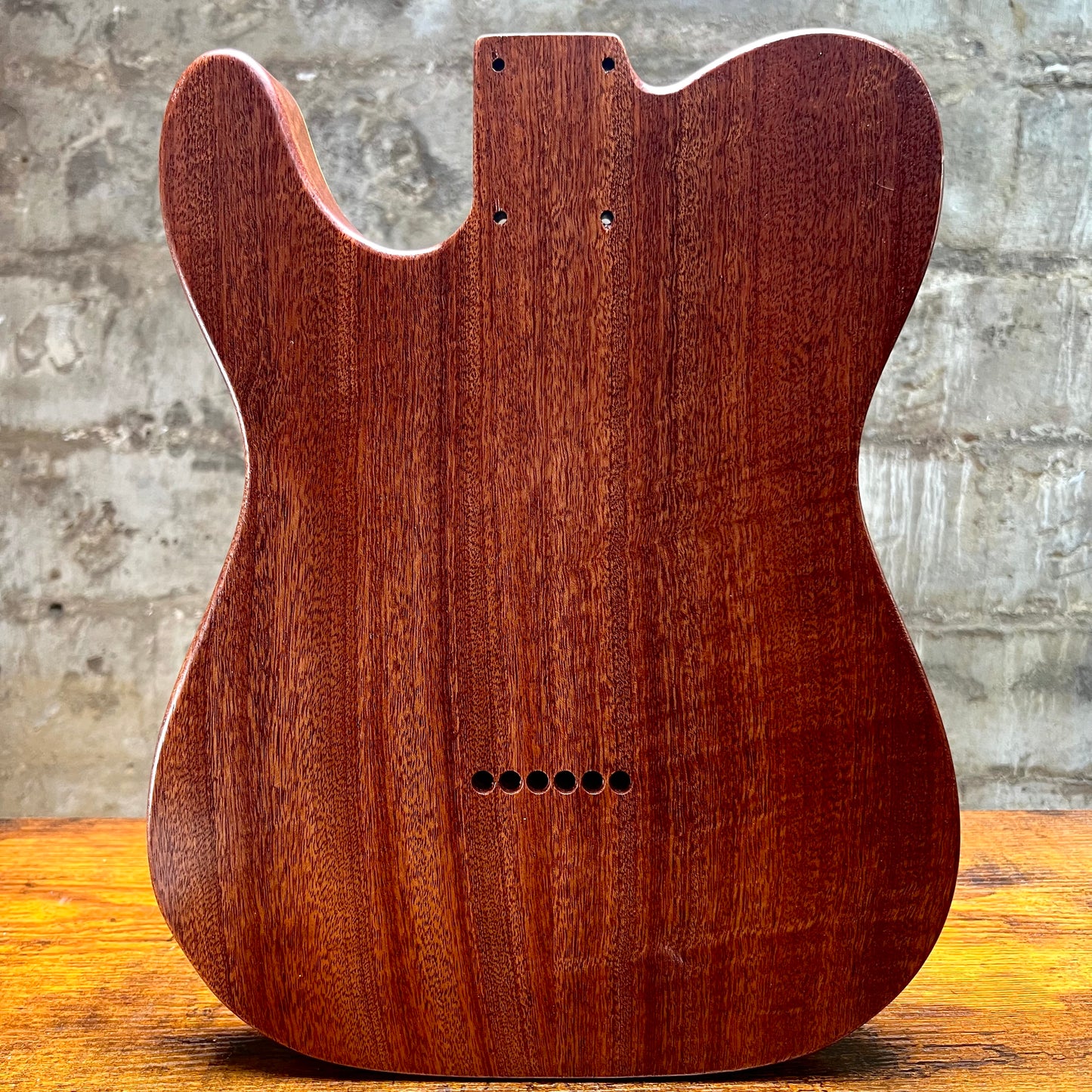 Warmtone Custom Guitars Burl Epoxy Resin Tele Body “Ancient River”