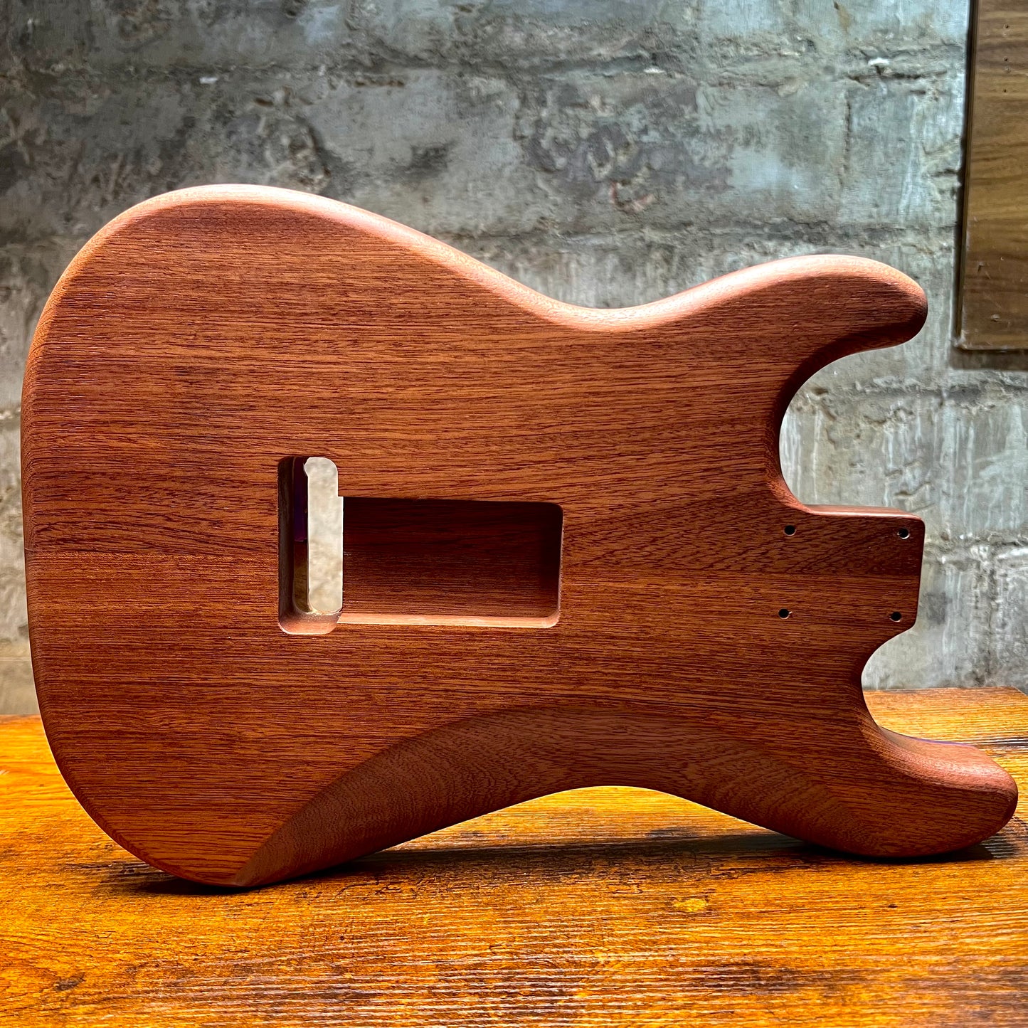 Warmtone Custom Guitars Strat Guitar Body “Purple Swirl” Resin Pour