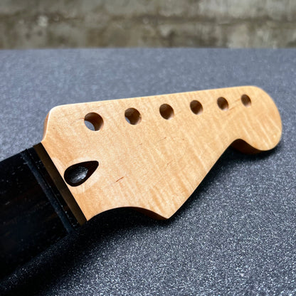 Flamed Maple St Style Neck  Ebony 9.5 Radius #40