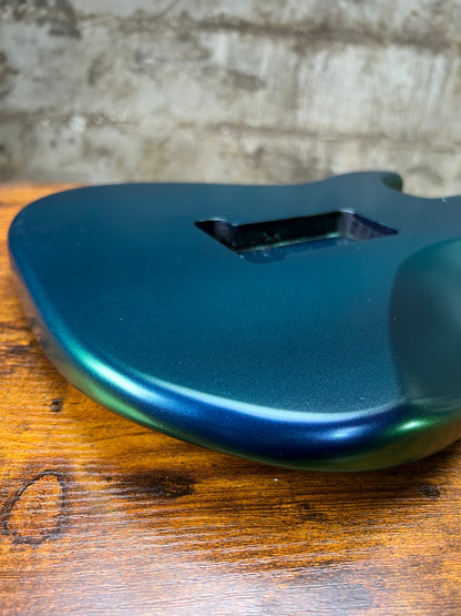 Warmtone CG HHH Strat Body “Blue Green Purple Color Shift”