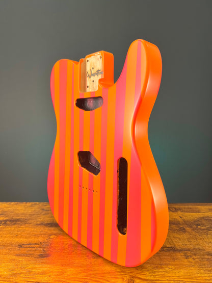 Warmtone Custom Guitars Tele Style Guitar Body “Referee”