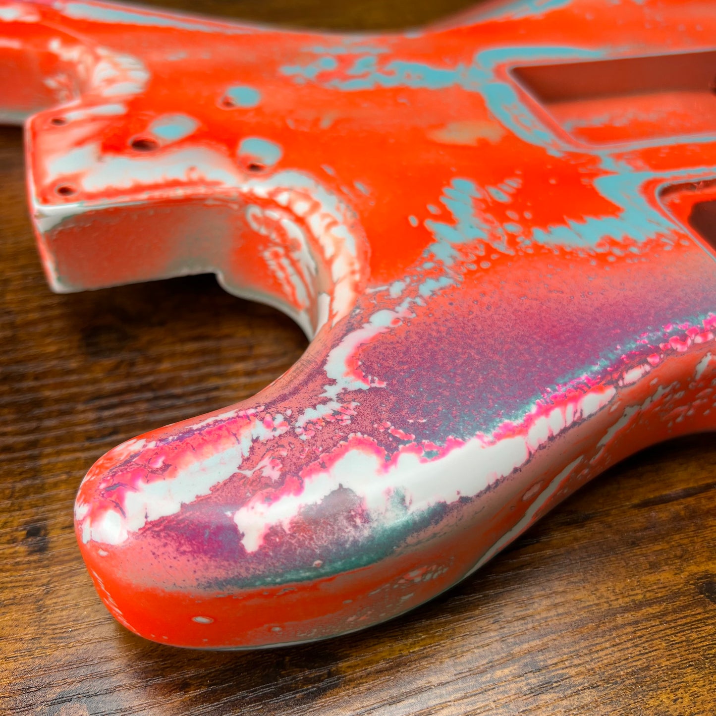 Warmtone Custom Guitars Strat Guitar Body “Bahamas Relic”