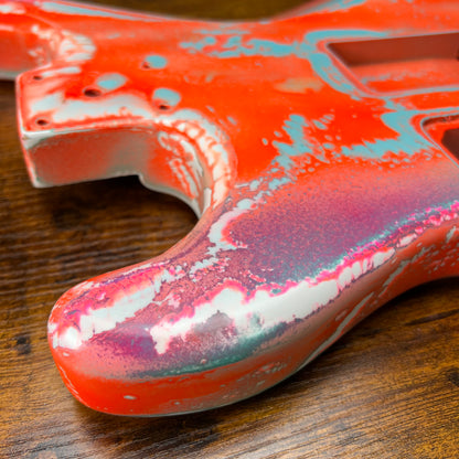 Warmtone Custom Guitars Strat Guitar Body “Bahamas Relic”