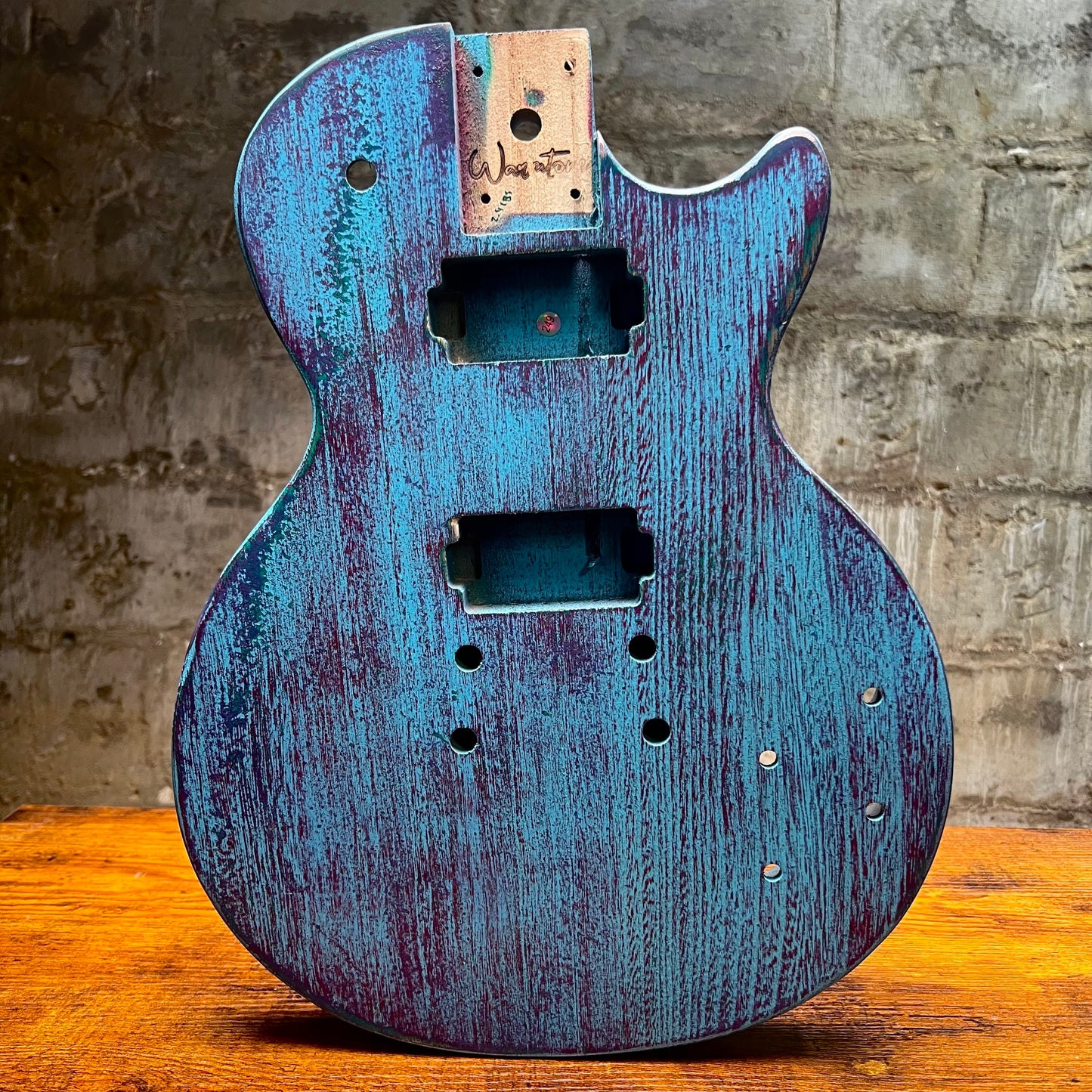 Warmtone CG  LP Style Guitar Body Relic "Old House” 2.4lbs