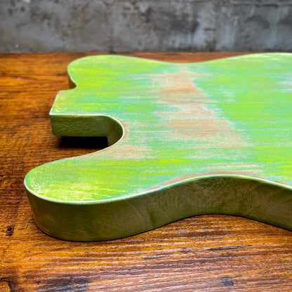 Warmtone CG Relic Tele Guitar “Satin Apple” Nitro 2.3lbs