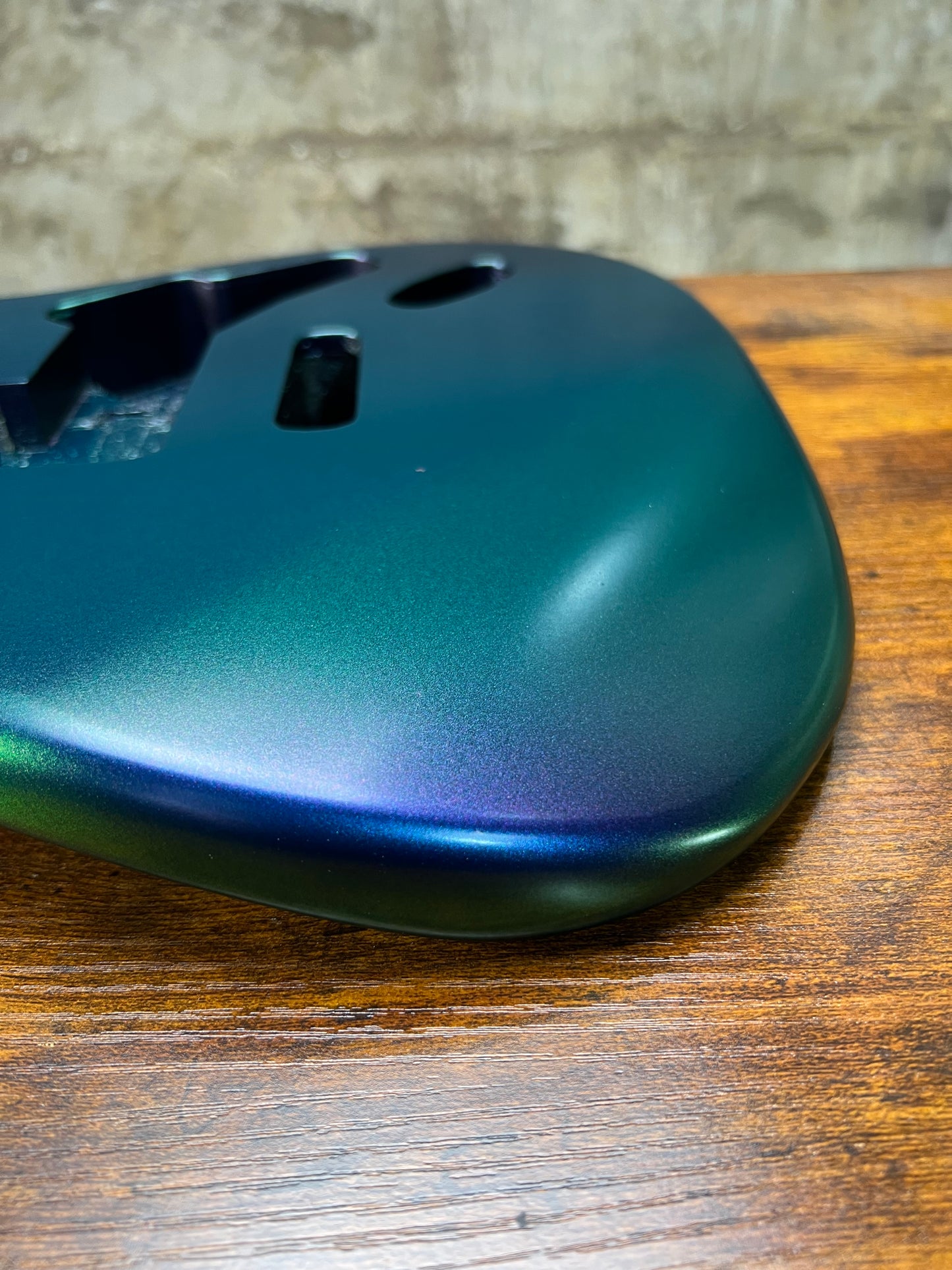 Warmtone CG HHH Strat Body “Blue Green Purple Color Shift”