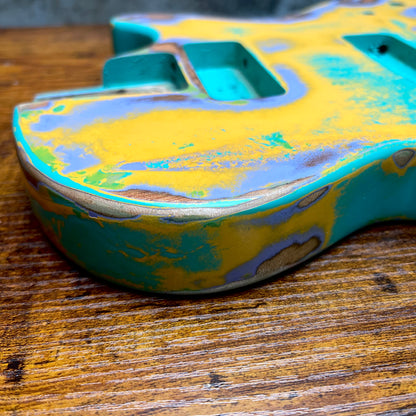Warmtone CG  LP Guitar Body Relic "Funky” Nitro 3.3lbs