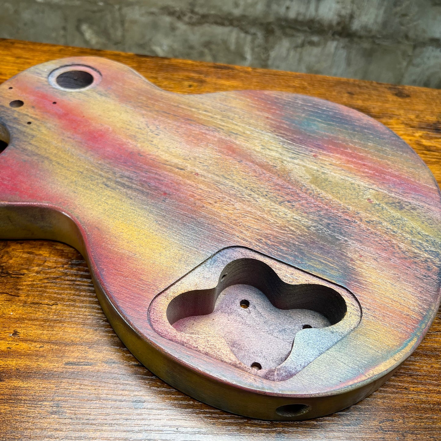 Warmtone CG  LP Style Guitar Body Relic "Rustic USA ” 2.2lbs