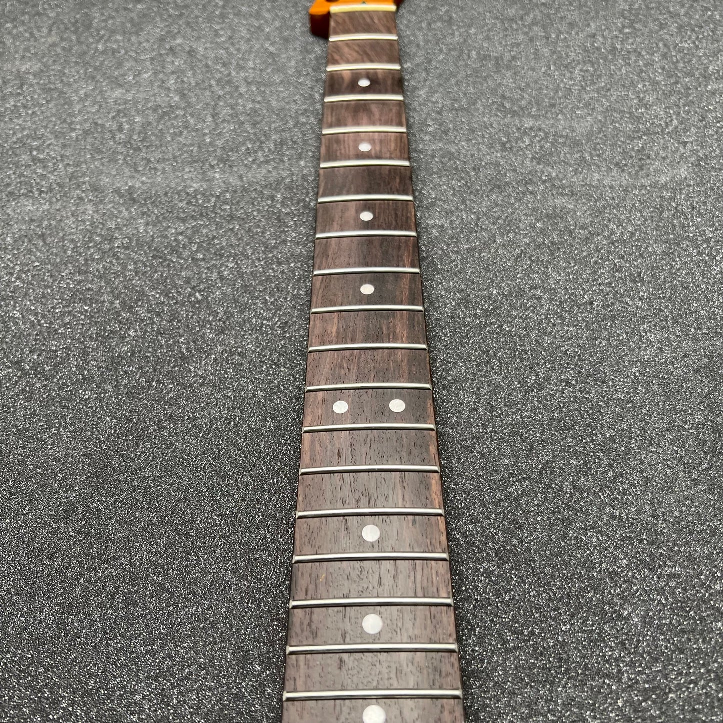 Golden Brown Roasted Flamed Maple Tele Style Neck #42