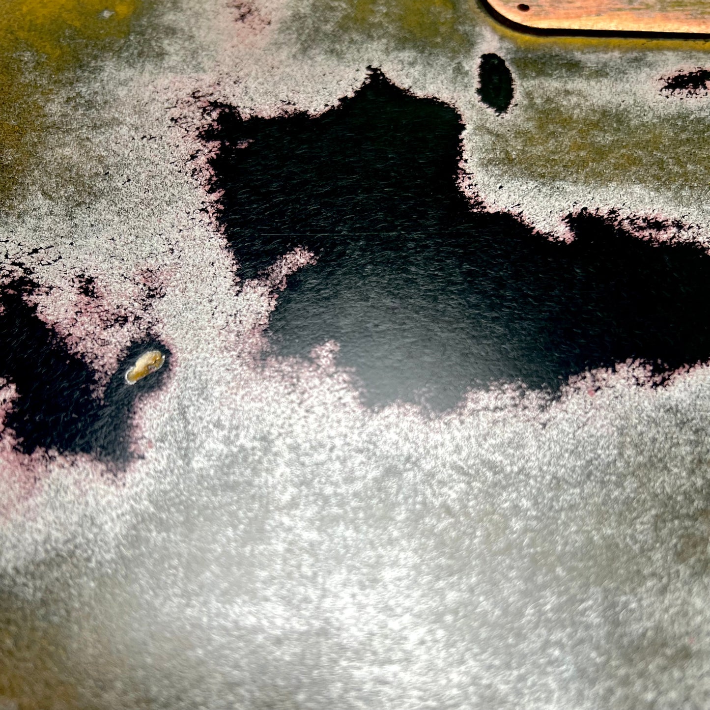 Warmtone CG Relic HH Tele Guitar Body “Spooky House” Nitro/Binding