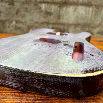 Warmtone Custom Guitars Relic HS Tele Style Guitar Body “Hulk” Nitro