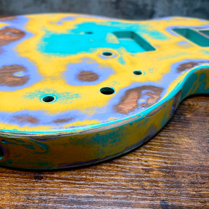 Warmtone CG  LP Guitar Body Relic "Funky” Nitro 3.3lbs