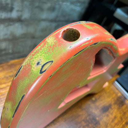 Warmtone CG Hss Strat Style Guitar Body Relic "Faded Pink” Nitro 4.2lbs