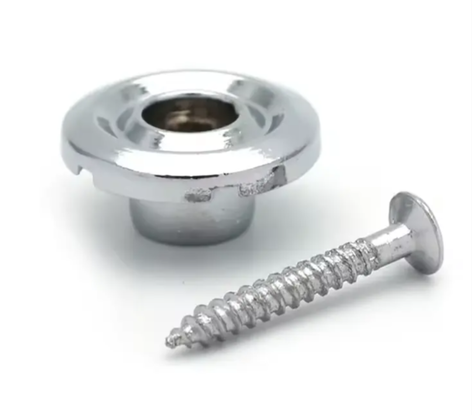 Bass Guitar String Retainer- Chrome