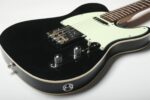 Made To Order Custom Nitrocellulose Lacquer Guitar Paint Job- Black -Ebony