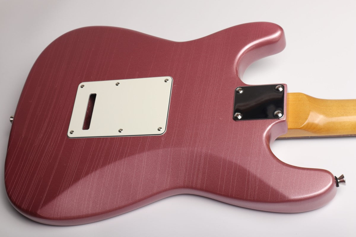 Made To Order Custom Nitrocellulose Lacquer Guitar Paint Job- Burgundy Mist