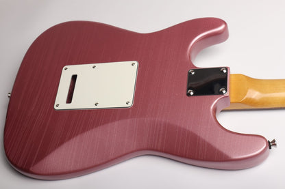 Made To Order Custom Nitrocellulose Lacquer Guitar Paint Job- Burgundy Mist