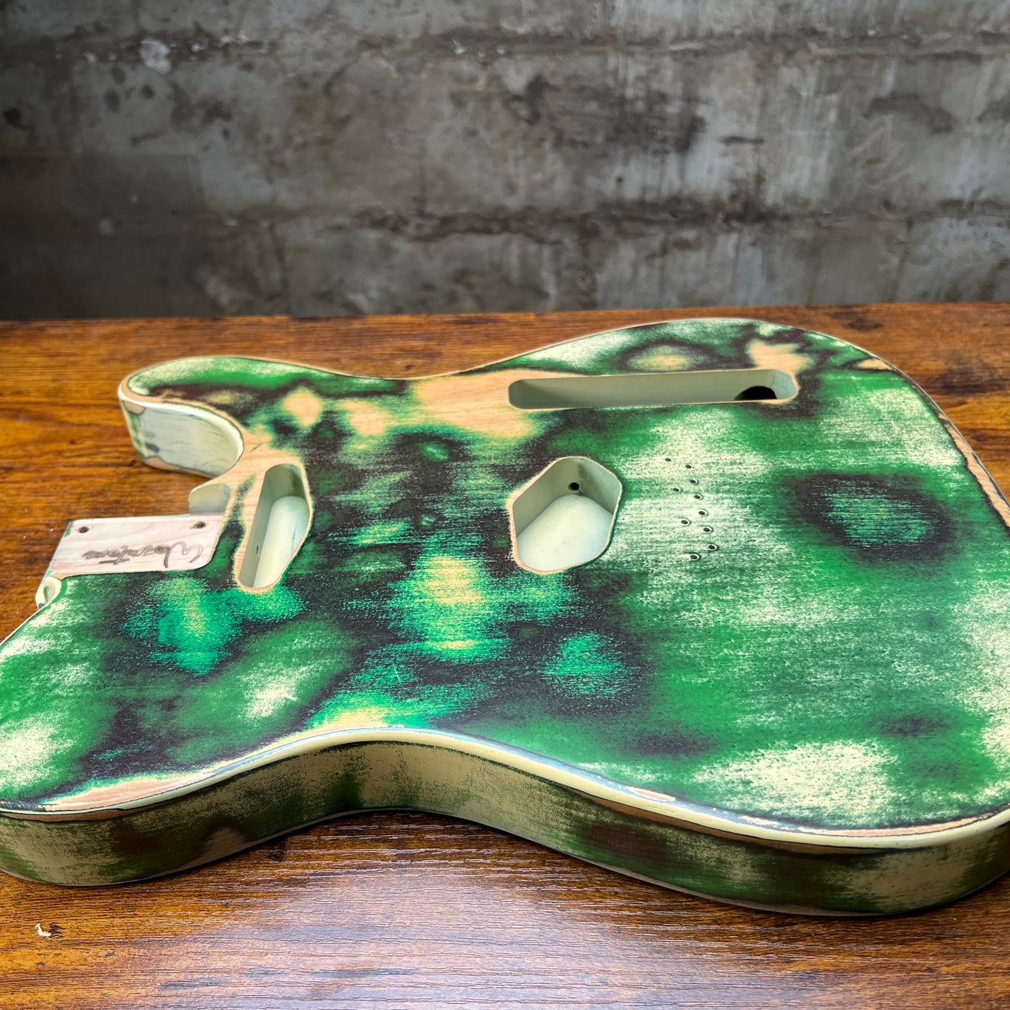 Warmtone CG Relic Tele Style Guitar Body “Luxury Relic ” Nitro